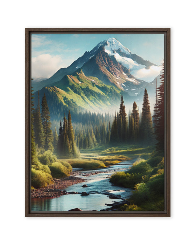 Oregon Outback - Digital Art - Framed canvas - FREE SHIPPING
