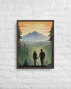 Brown / 18″×24″