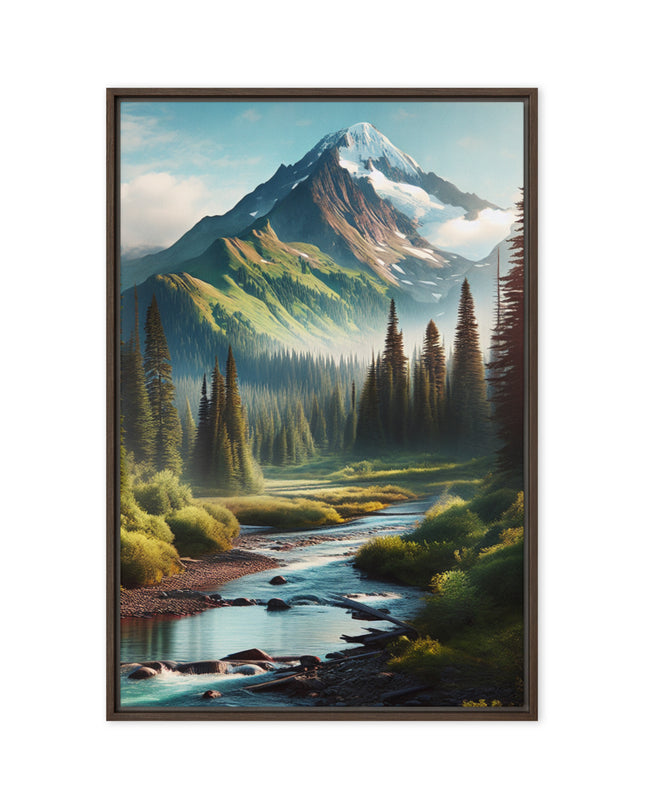 Oregon Outback - Digital Art - Framed canvas - FREE SHIPPING