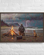 Brown / 24″×36″