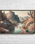 Brown / 24″×36″