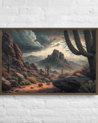 Brown / 24″×36″