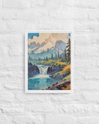 White / 12″×16″