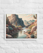 White / 16″×20″