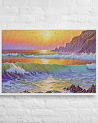 White / 24″×36″