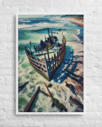 White / 24″×36″