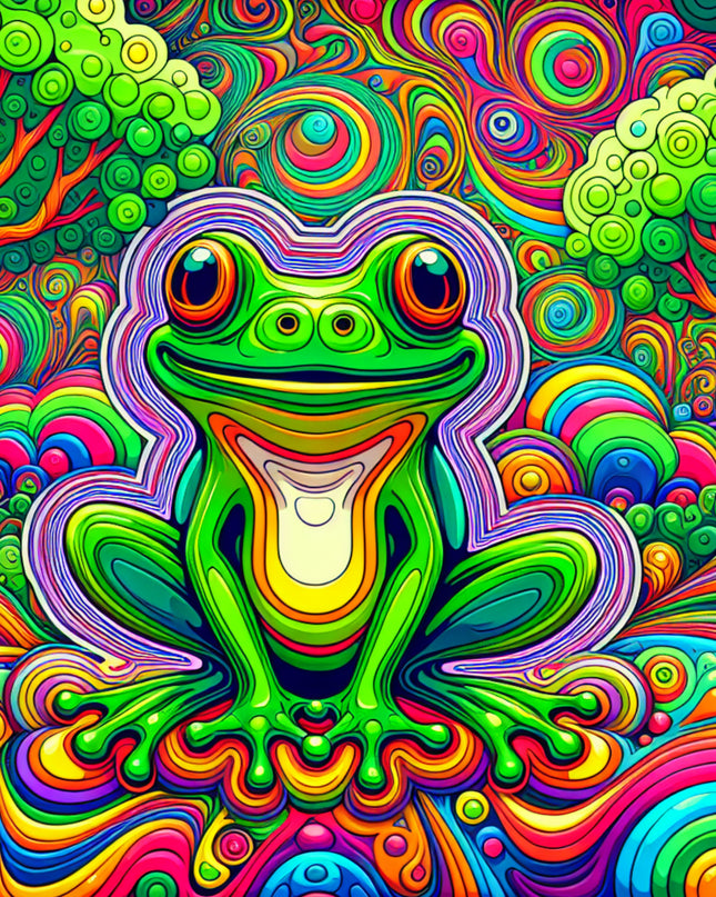 Super Frog - Jigsaw puzzle