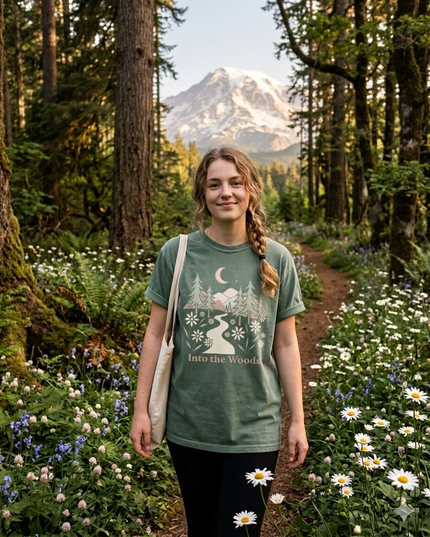 Into the Woods - Premium - Comfort Colors T-Shirt