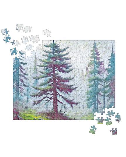 into the Oregon Woods - Digital Art - Jigsaw puzzle