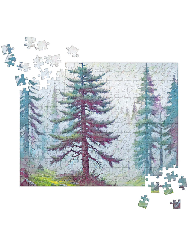 into the Oregon Woods - Digital Art - Jigsaw puzzle
