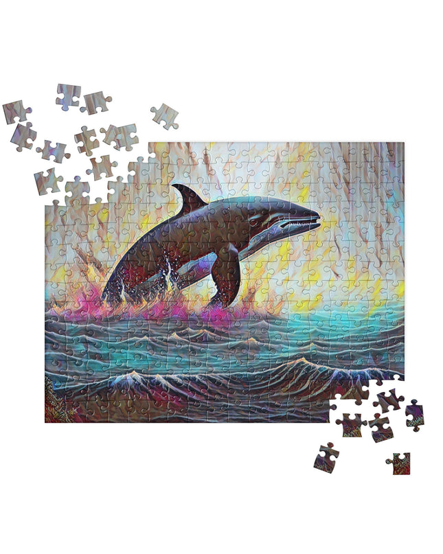 Pacific Northwest Orca - Digital Art - Jigsaw puzzle
