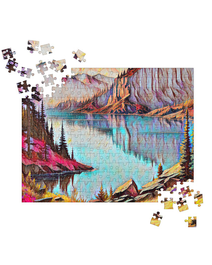 NW Lake of Dreams - Digital Art - Jigsaw puzzle