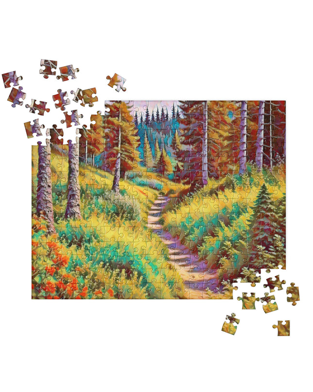 Autumn in Oregon - Digital Art - Jigsaw puzzle