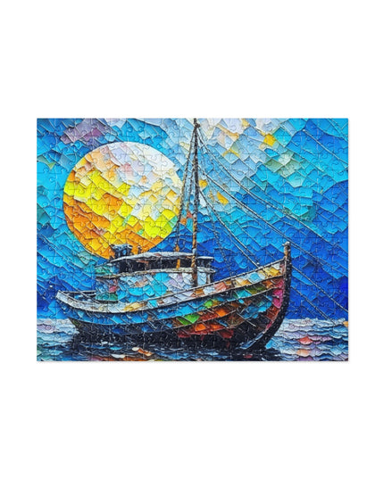 Moon over Newport - Jigsaw puzzle