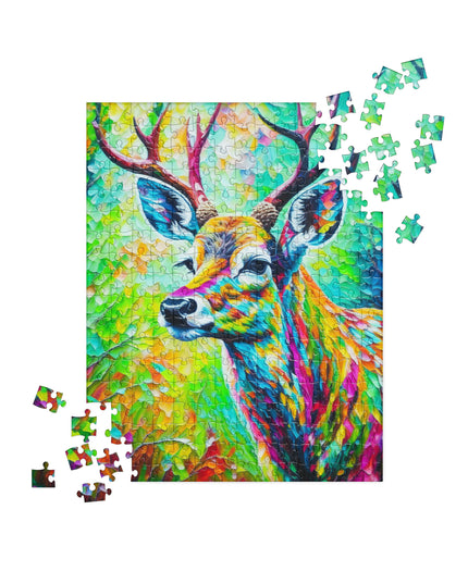 Deer in the Woods - Jigsaw puzzle