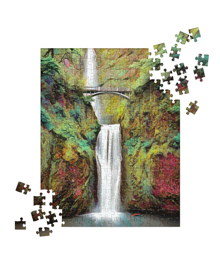 Multnomah Falls - Jigsaw puzzle