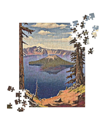 Crater Lake - Jigsaw puzzle