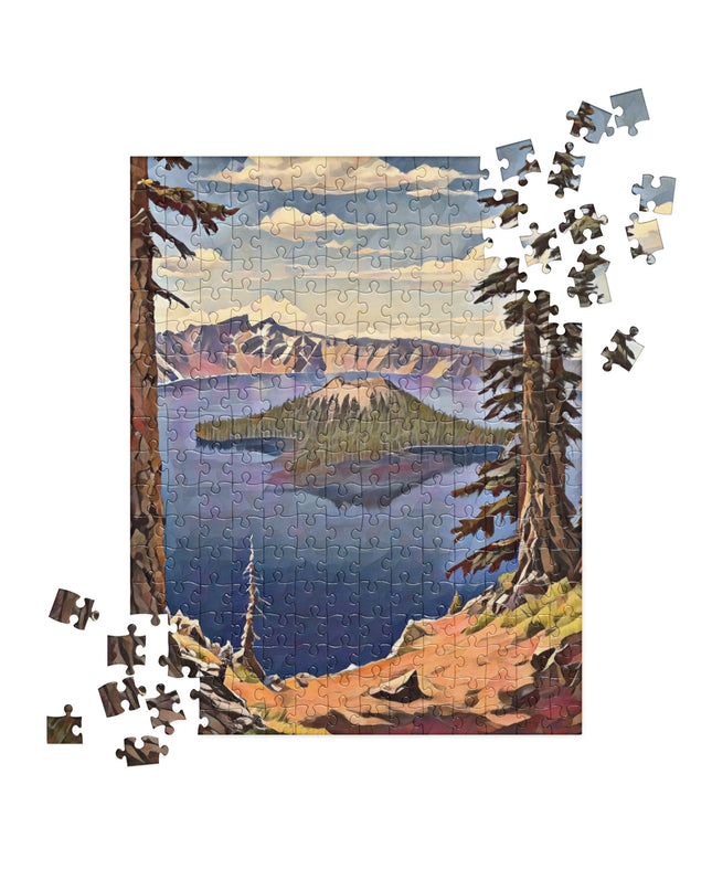 Crater Lake - Jigsaw puzzle