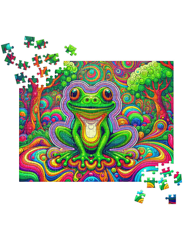 Super Frog - Jigsaw puzzle