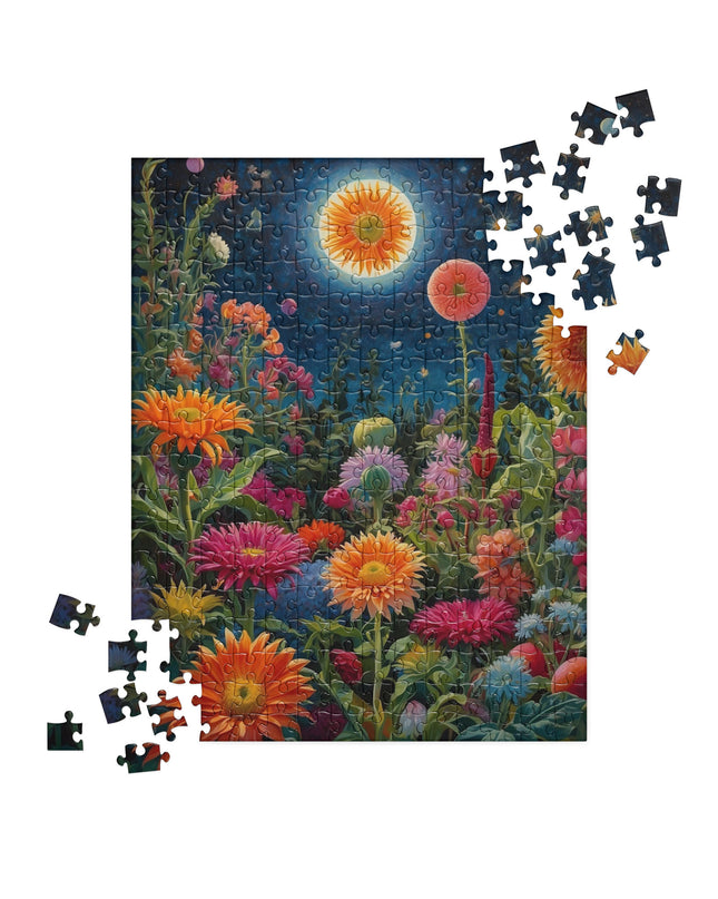 Cosmic Flowers - Jigsaw puzzle - 520 Pieces