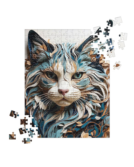 Paper Cat - Jigsaw puzzle