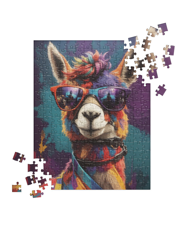 Cool Lama - Jigsaw puzzle