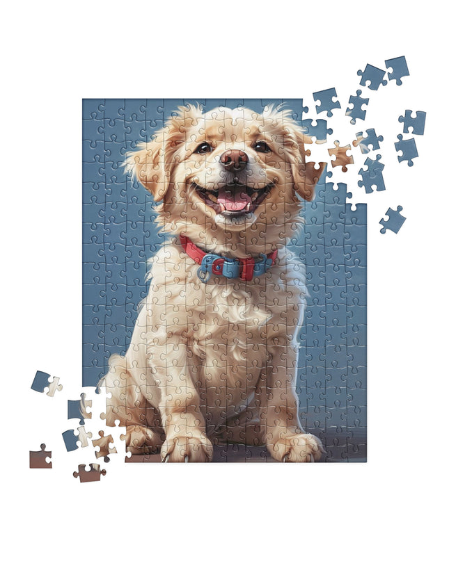 Happy Puppy - Jigsaw puzzle