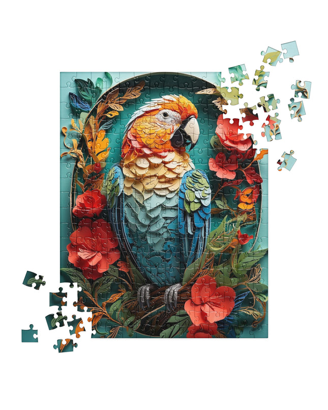 Paper Parrot - Jigsaw puzzle