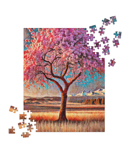 Oregon Cherry Blossoms - Jigsaw puzzle