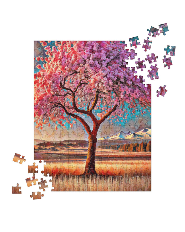 Oregon Cherry Blossoms - Jigsaw puzzle