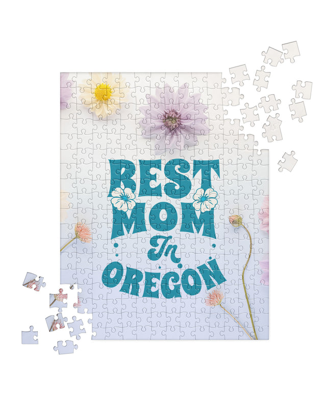 Best Mom in Oregon - Jigsaw puzzle