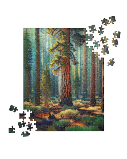 Ponderosa Pine - Digital Art - Jigsaw puzzle