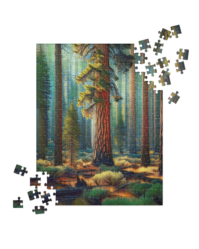 Ponderosa Pine - Digital Art - Jigsaw puzzle