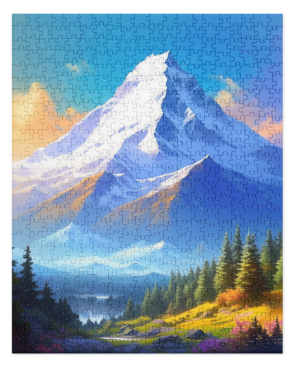 Beautiful Pacific NW - Digital Art -Jigsaw puzzle