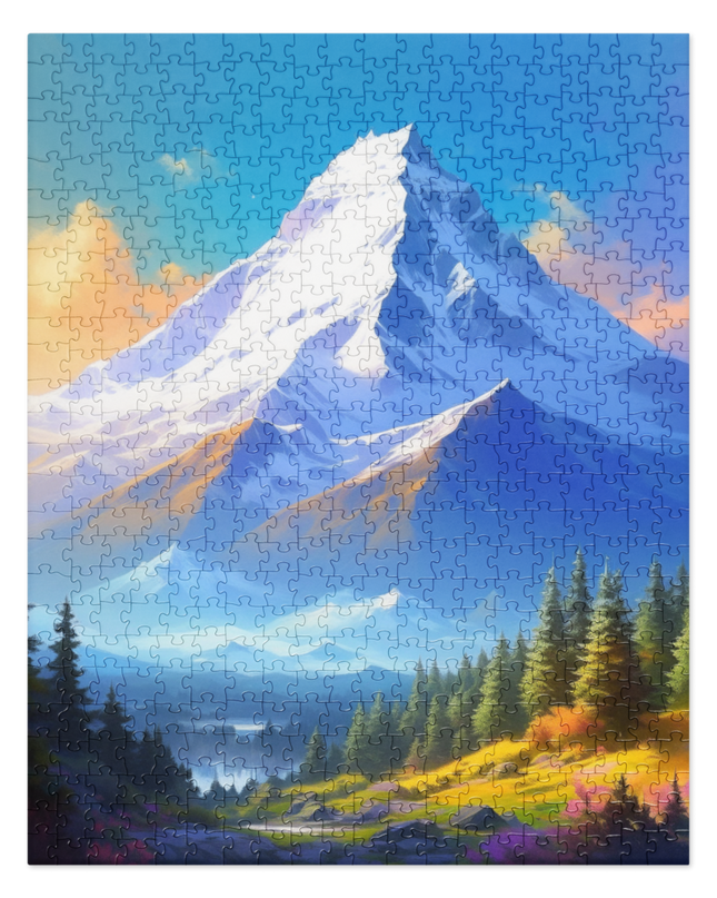 Beautiful Pacific NW - Digital Art -Jigsaw puzzle