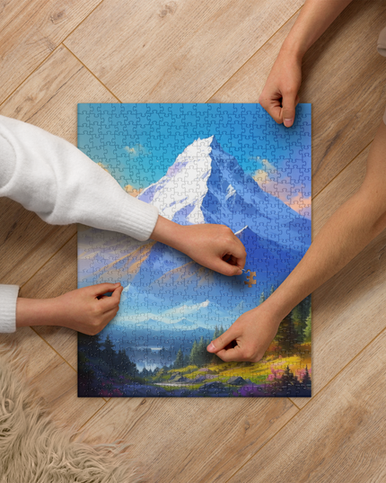 Beautiful Pacific NW - Digital Art -Jigsaw puzzle