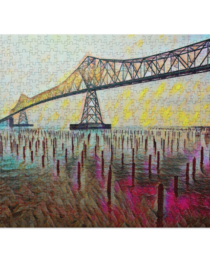 Astoria Bridge - Digital Art - Jigsaw puzzle
