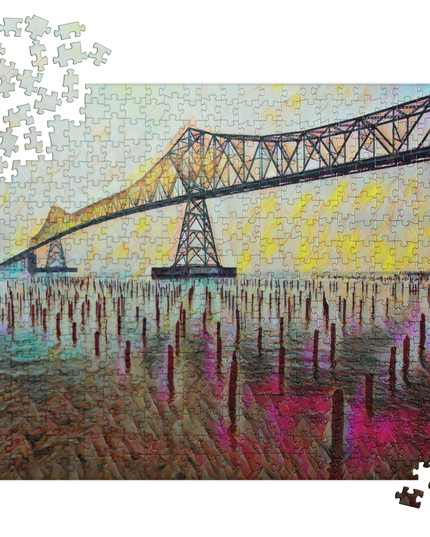 Astoria Bridge - Digital Art - Jigsaw puzzle