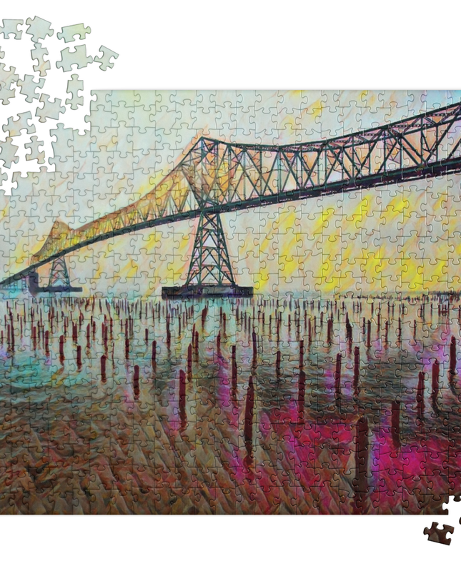 Astoria Bridge - Digital Art - Jigsaw puzzle