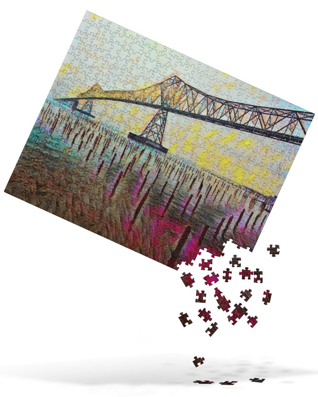 Astoria Bridge - Digital Art - Jigsaw puzzle
