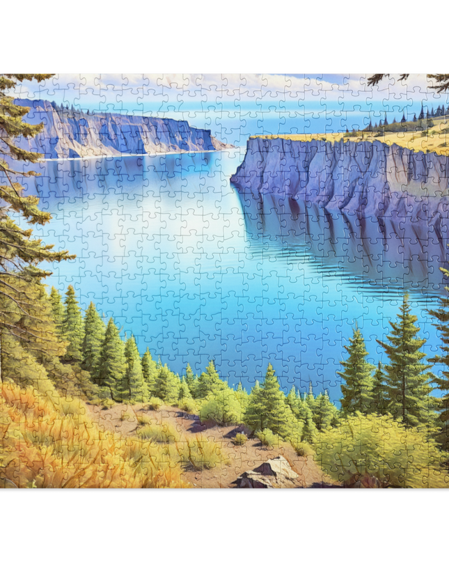 Oregon Calling - Digital Art -  Jigsaw puzzle