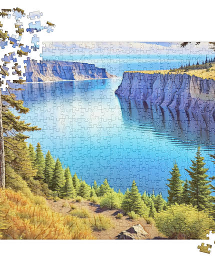 Oregon Calling - Digital Art -  Jigsaw puzzle