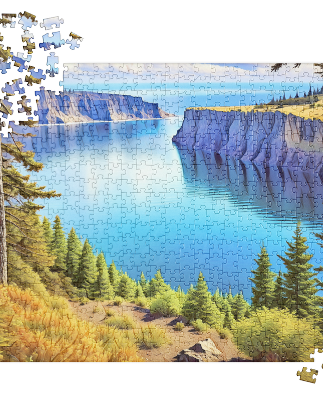 Oregon Calling - Digital Art -  Jigsaw puzzle