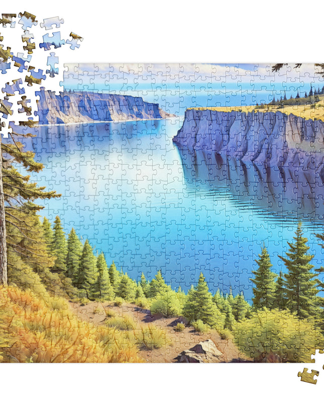Oregon Calling - Digital Art -  Jigsaw puzzle