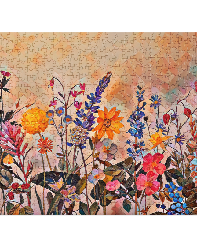 Oregon Wildflowers - Digital Art - Jigsaw puzzle