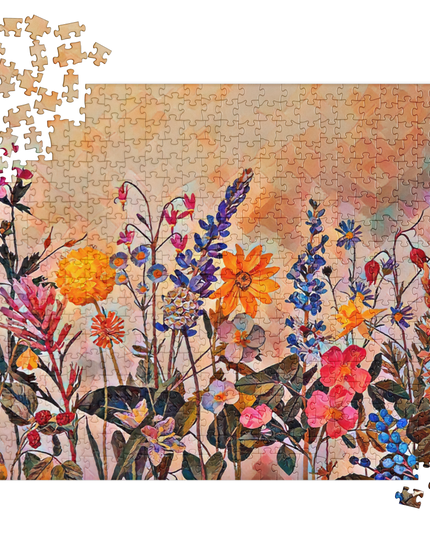 Oregon Wildflowers - Digital Art - Jigsaw puzzle