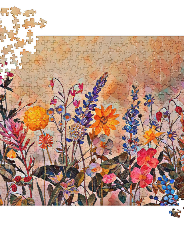Oregon Wildflowers - Digital Art - Jigsaw puzzle