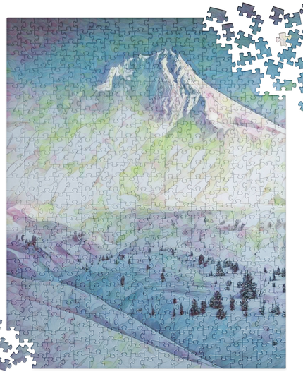 Mount Hood - Digital Art - Jigsaw puzzle
