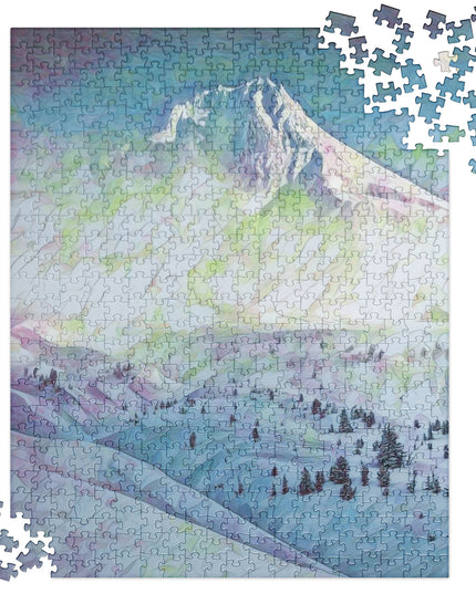 Mount Hood - Digital Art - Jigsaw puzzle