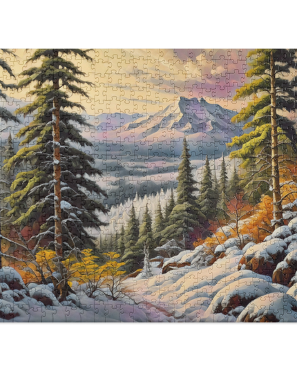 Winter Trail - Jigsaw puzzle